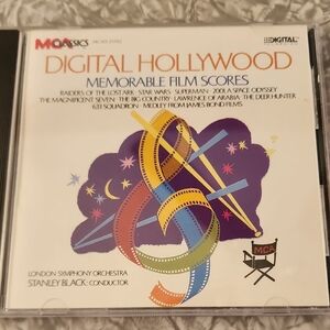 Classic Digital Hollywood Film Scores CD - Black Case